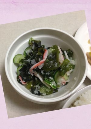 時短★酢の物-レシピのメイン写真