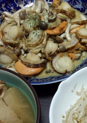簡単！ホタテのにんにくバター醤油炒め-レシピのメイン写真