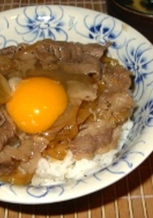 牛丼-レシピのメイン写真