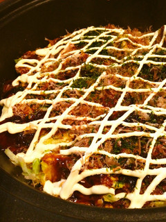 粉を使わない簡単ヘルシーお好み焼き-レシピのメイン写真