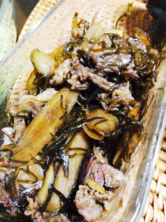 牛肉とゴボウのしぐれ煮-レシピのメイン写真