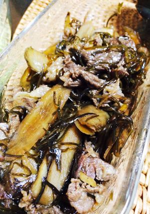 牛肉とゴボウのしぐれ煮-レシピのメイン写真