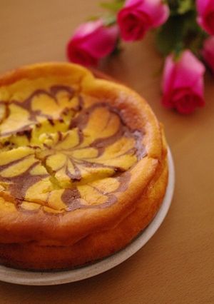 HMで簡単濃厚チーズケーキ☆バレンタイン-レシピのメイン写真