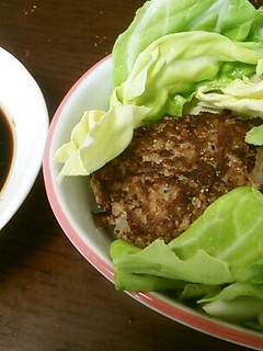 ハンバーグ&和風特製ソースとともに♪-レシピのメイン写真