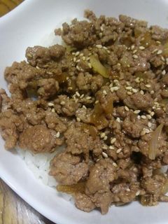 簡単!そぼろ丼-レシピのメイン写真