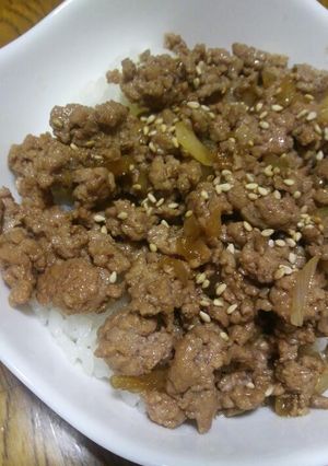 簡単!そぼろ丼-レシピのメイン写真