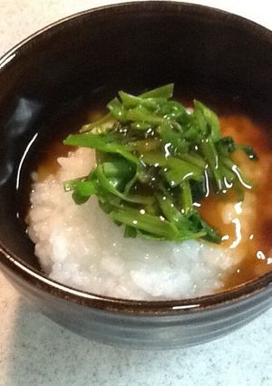 だし醤油あんが決めて 美味しいお粥-レシピのメイン写真