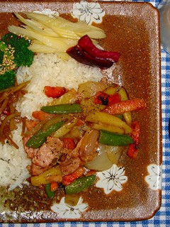 春野菜と豚肉の塩炒め-レシピのメイン写真