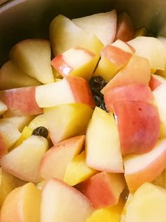 りんごとさつまいもの煮物-レシピのメイン写真