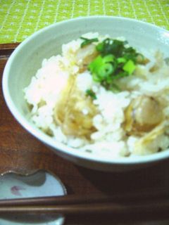 帆立と生姜の炊き込みご飯-レシピのメイン写真