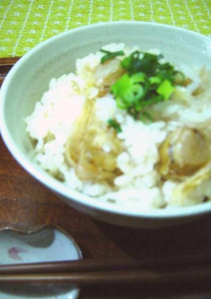 帆立と生姜の炊き込みご飯-レシピのメイン写真