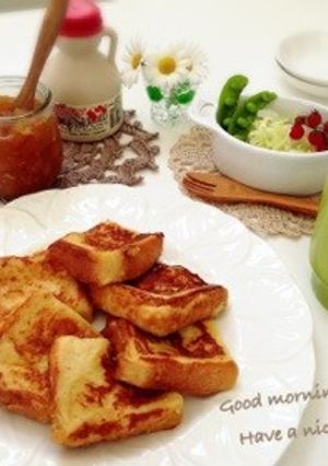メープルたっぷりフレンチトースト＊-レシピのメイン写真