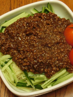 ミドリムシ入!? ジャージャー麺-レシピのメイン写真