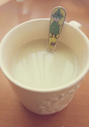 お茶のティーバッグで*ミルク抹茶オレ-レシピのメイン写真