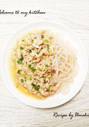 糸こんにゃくで♪簡単和風ジャージャー麺-レシピのメイン写真