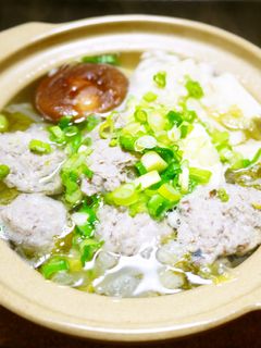 節分にも◆いわしのつみれ鍋(塩味鍋つゆ)-レシピのメイン写真