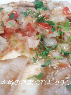 まぐろのソテー フレッシュトマトソース-レシピのメイン写真