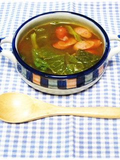納得の野菜スープ♥セロリの葉っぱ入り-レシピのメイン写真