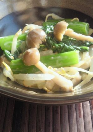 つるむらさき和え物(^皿^)-レシピのメイン写真