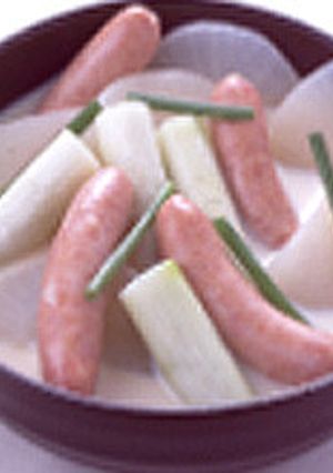 ウインナーの簡単ポトフ（豆乳仕立て）-レシピのメイン写真