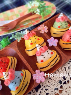 簡単可愛い節分に♡鬼ちゃんず♪キャラ弁-レシピのメイン写真