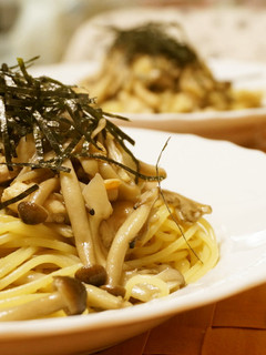 うどんスープで簡単きのこパスタ-レシピのメイン写真