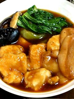 鶏胸肉の治部煮風-レシピのメイン写真