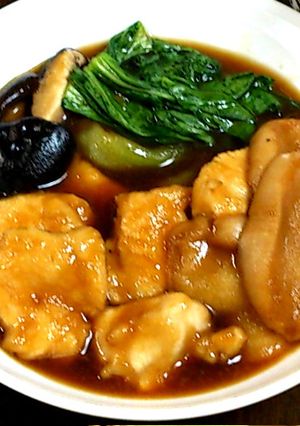 鶏胸肉の治部煮風-レシピのメイン写真