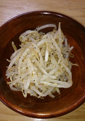 節約おつまみ♡コショー&モヤシ♬塩ナムル-レシピのメイン写真