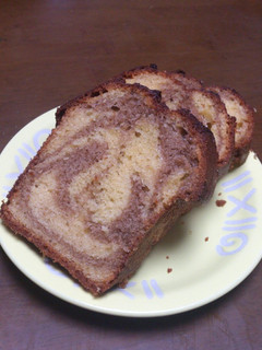 マーブルパウンドケーキ-レシピのメイン写真
