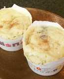 簡単♪チーズ×レーズンのレンジ蒸しパン