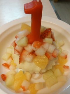 1歳のバースデーケーキ-レシピのメイン写真