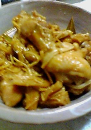 手羽元とえのきの洋風煮物-レシピのメイン写真