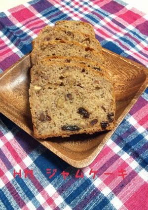 HMで簡単☆ジャムを使ったパウンドケーキ-レシピのメイン写真