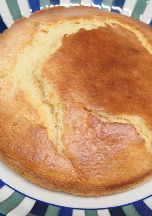 あっさり味のスフレ風チーズケーキ-レシピのメイン写真