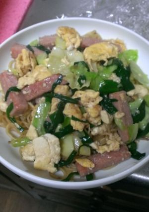 タマナーチャンプル焼きそば-レシピのメイン写真