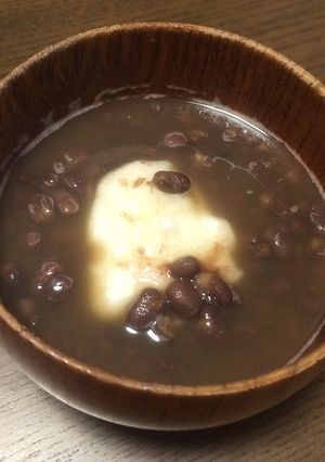 母の味♡小豆から作る簡単おしるこ-レシピのメイン写真