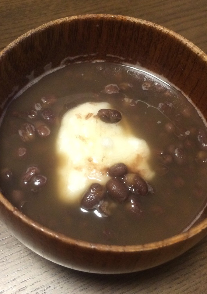 母の味♡小豆から作る簡単おしるこ-レシピのメイン写真