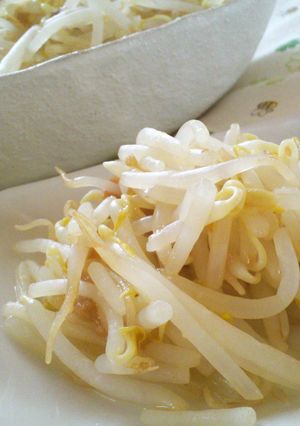 *もやしのさっぱり梅かつお醤油和え*-レシピのメイン写真