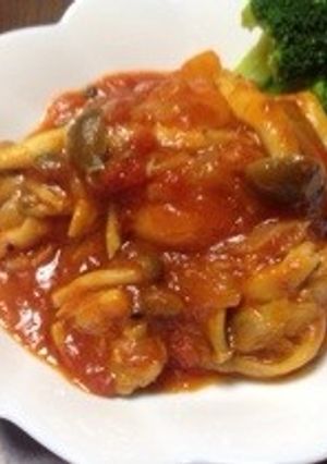 ☆簡単☆チキンのトマト煮-レシピのメイン写真