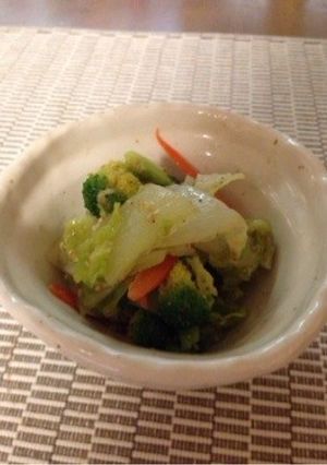 覚え書き 白菜の和え物-レシピのメイン写真