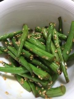 いんげんの胡麻和え-レシピのメイン写真