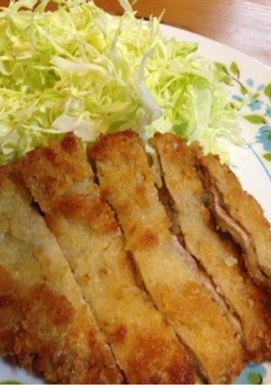 お肉やさんの薄切りトンカツ♪-レシピのメイン写真