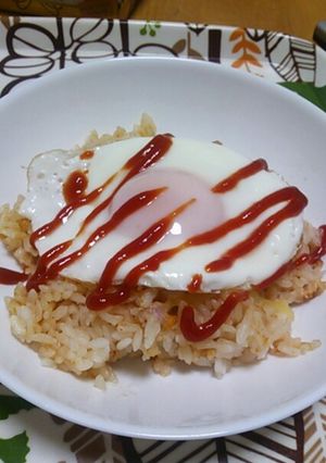 ずぼらオムライス-レシピのメイン写真
