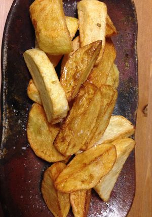 大きめ・フライドポテト-レシピのメイン写真