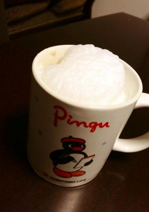 ぷっくり泡のカフェオレ-レシピのメイン写真