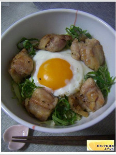 さっぱりポン酢ダレの焼き鳥丼♪-レシピのメイン写真