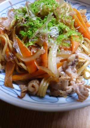 玉ねぎ入り・焼きそば-レシピのメイン写真