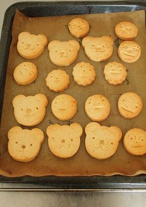サクサクおかおのクッキー ☆-レシピのメイン写真