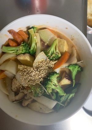 お一人様味噌トマト味根菜たっぷり野菜炒め-レシピのメイン写真